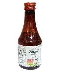 Giloy Tulsi Syrup — Ayurvedic Immunity & Detox Tonic | Natural Antioxidant, Anti-inflammatory & Fever-Support Syrup